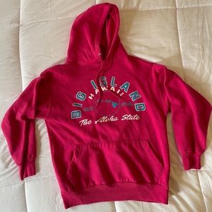Hawaii Hot Pink Sweatershirt